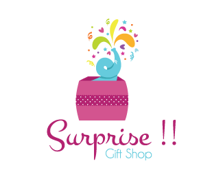 Surprise Logo - Surprise gift shop Designed by dalia | BrandCrowd