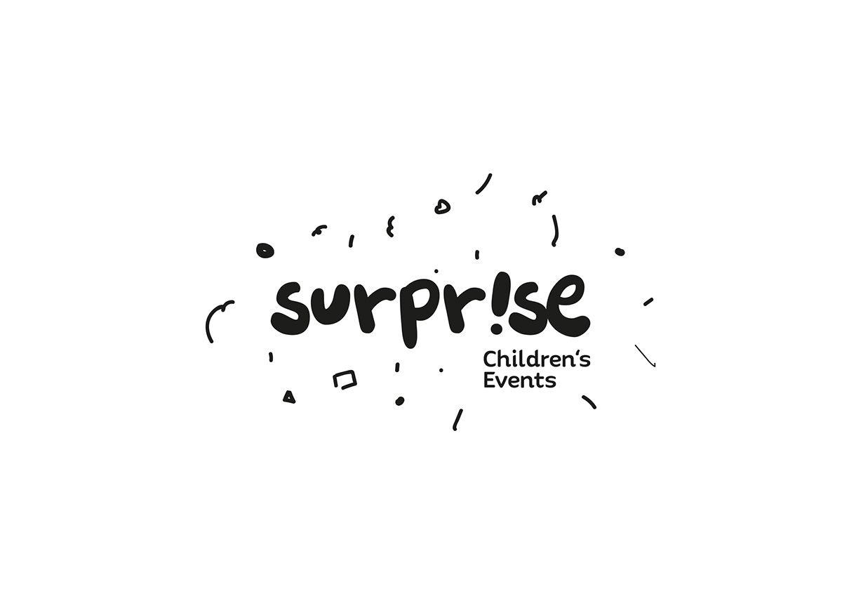 Surprise Logo - Surprise Children's Events / Logo, Visual Identity on Pantone Canvas ...