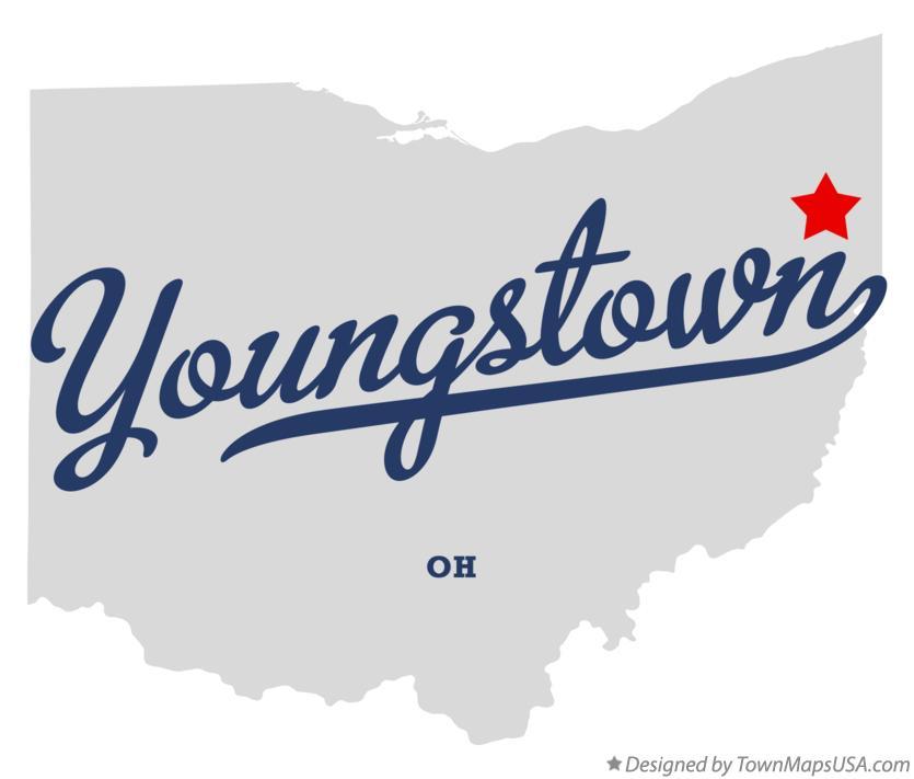 Youngstown Logo - Map of Youngstown, OH, Ohio