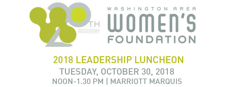 Luncheon Logo - Wawf Luncheon Logo 2018 Wbj Area Women's Foundation Website