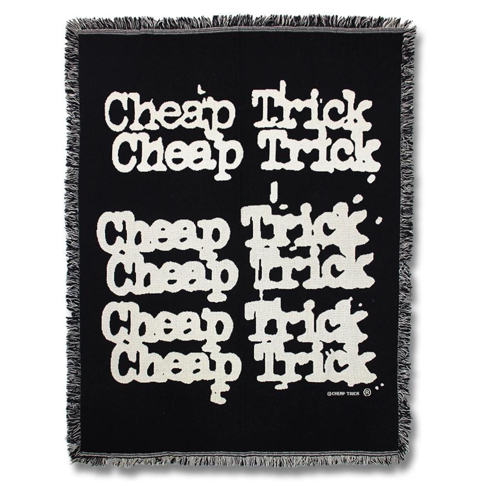 Woven Logo - Official Cheap Trick Logo Woven Blanket. Cheap Trick Official Online Store