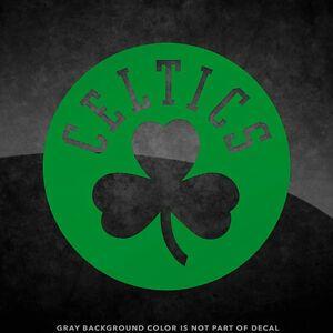 Ciltics Logo - Details about Boston Celtics NBA Logo Vinyl Decal Sticker - 4