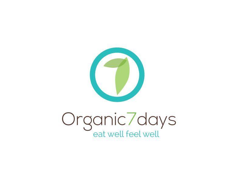 O7 Logo - Logo For A 24 7 Organic Supermarket 'O7'. Design Minimalist & Clean