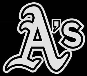 A's Logo - Details about OAKLAND ATHLETICS A'S LOGO CAR DECAL VINYL STICKER WHITE 3  SIZES