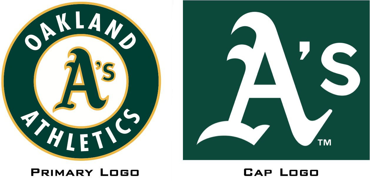A's Logo - Uni Watch - Mismatched MLB logos