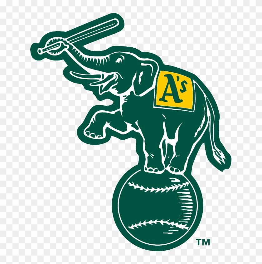A's Logo - Oakland Athletics Elephant Logo A's Elephant Logo