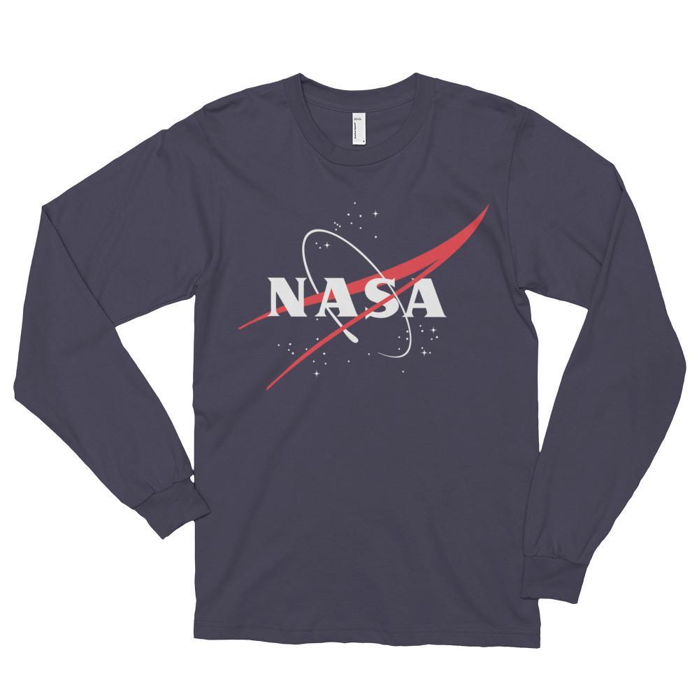 NASA Vector Logo - Shop NASA 'VECTOR LOGO' LONGSLEEVE T SHIRT Online From The Space Store