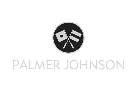 Hohnson Logo - Palmer Johnson | Luxury Yacht Builder | Moran Yacht & Ship