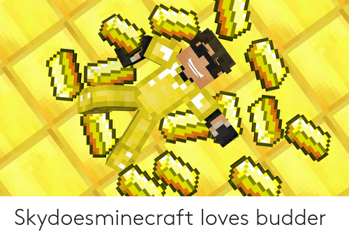 SkyDoesMinecraft Logo - Skydoesminecraft Loves Budder | Skydoesminecraft Meme on ME.ME