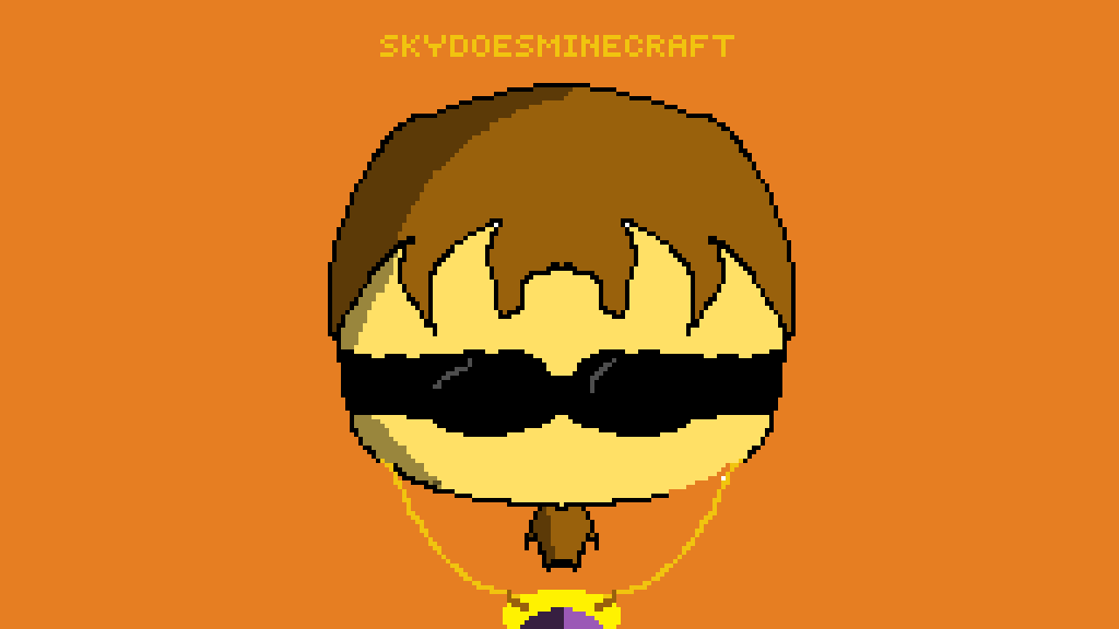 SkyDoesMinecraft Logo - Pixilart - Skydoesminecraft by SilverDemonWolf