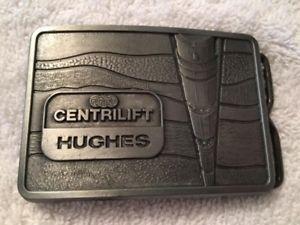 Centrilift Logo - Details about Nice Vintage CENTRILIFT HUGHES Belt Buckle Oklahoma City  Baker Submersible Pump