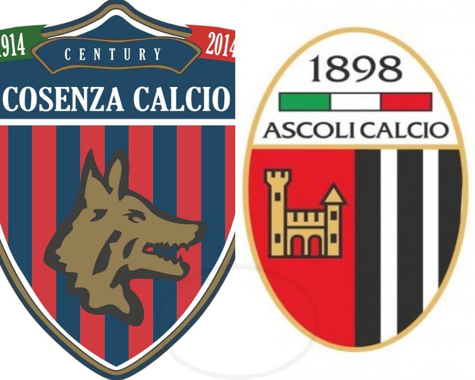 Ascoli Logo - Serie B, La Presentazione Di Cosenza Ascoli