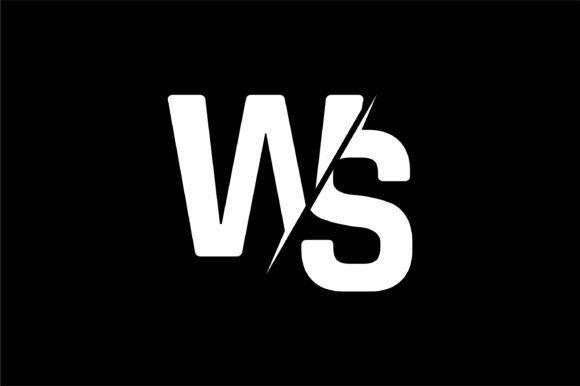 WS Logo - Monogram WS Logo Design