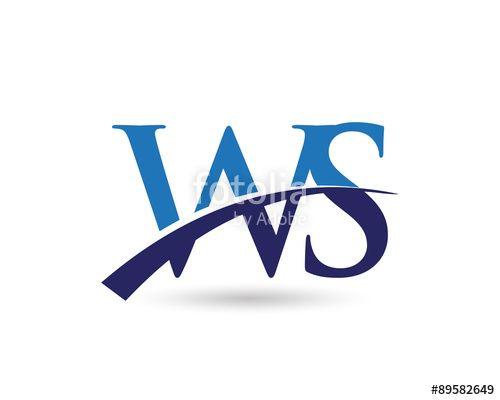 WS Logo - WS Logo Letter Swoosh