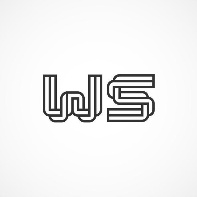 WS Logo - Initial Letter WS Logo Template Template for Free Download on Pngtree