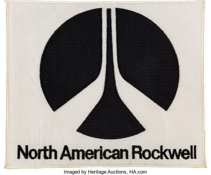 Rockwell Logo - North American Rockwell Large Embroidered Logo Patch.... Explorers ...
