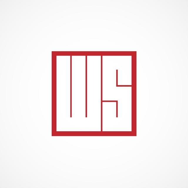 WS Logo - Initial Letter WS Logo Template Template for Free Download on Pngtree