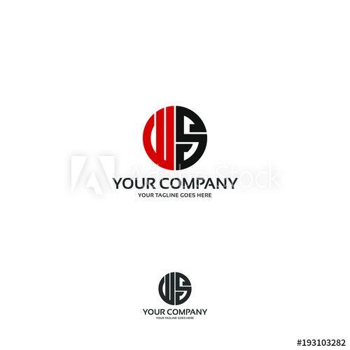 WS Logo - ws template this stock vector and explore similar
