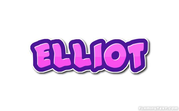 Elliot Logo - Elliot Logo. Free Name Design Tool from Flaming Text