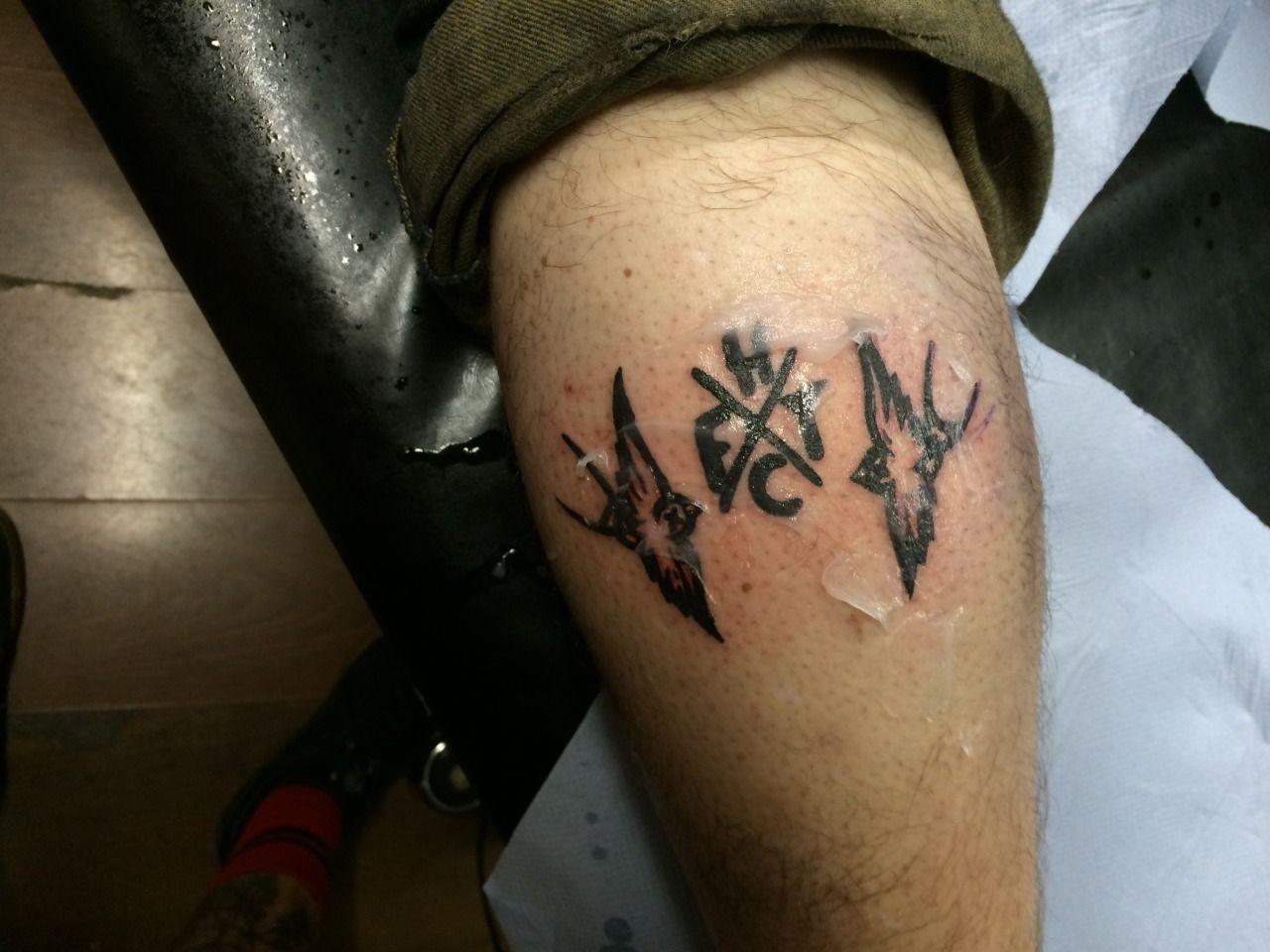 Fthc Logo - Frank Turner Tattoos — A new addition to my collection. The FTHC logo...