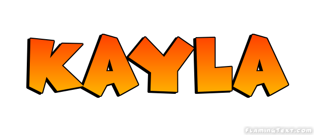 Kayla Logo - Kayla Logo. Free Name Design Tool from Flaming Text