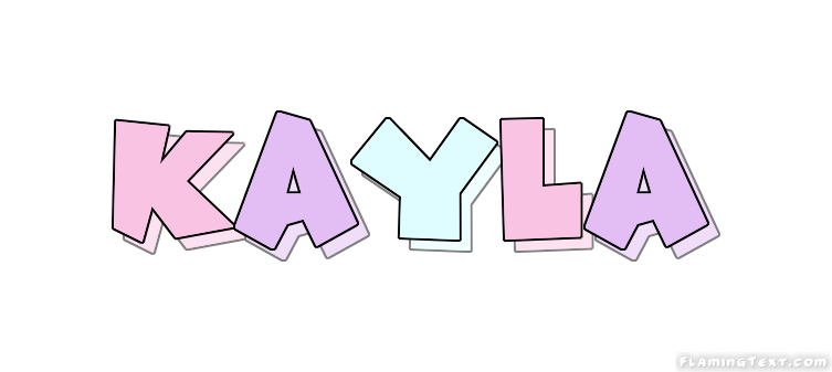 Kayla Logo - Kayla Logo | Free Name Design Tool from Flaming Text