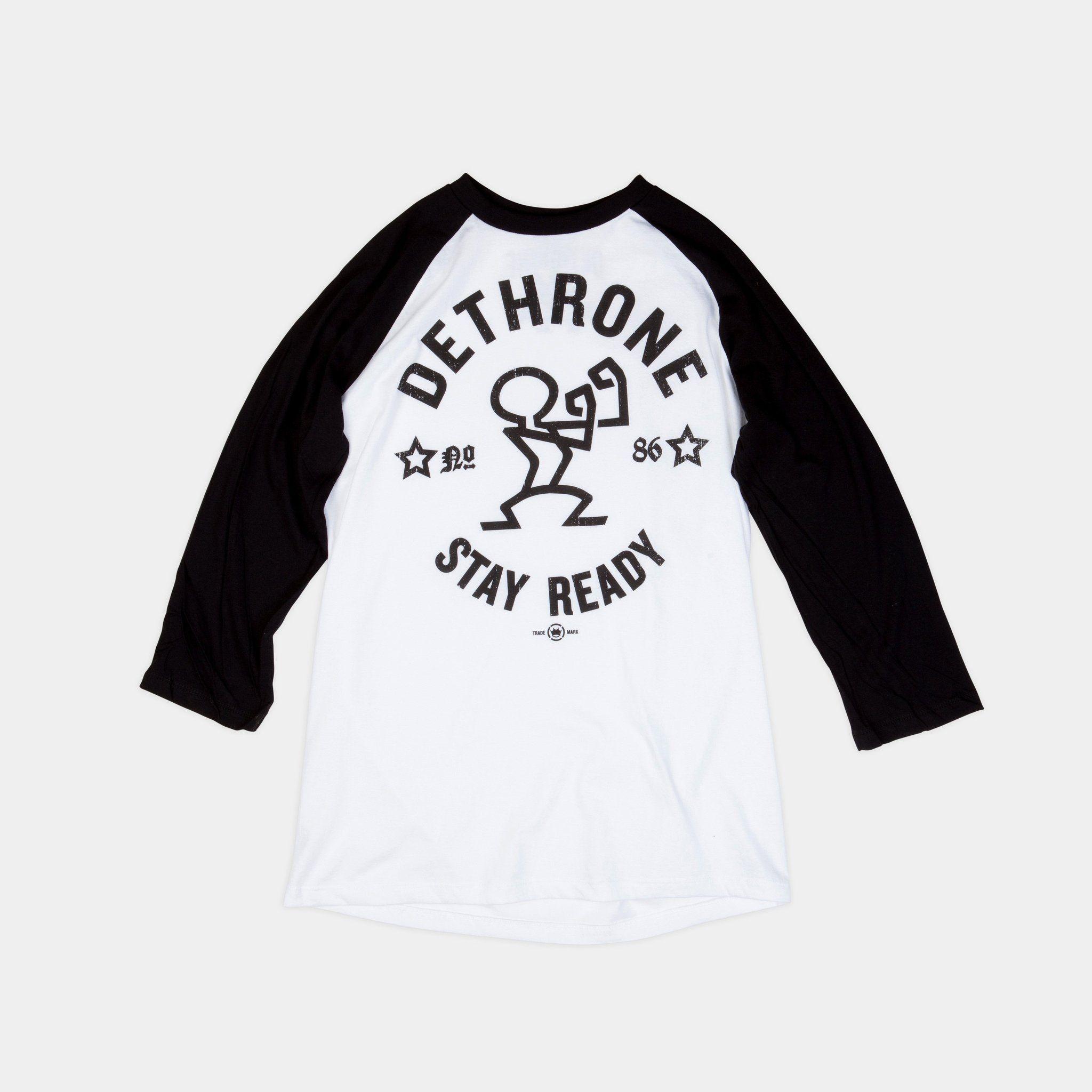 Dethrone Logo - READY RAGLAN