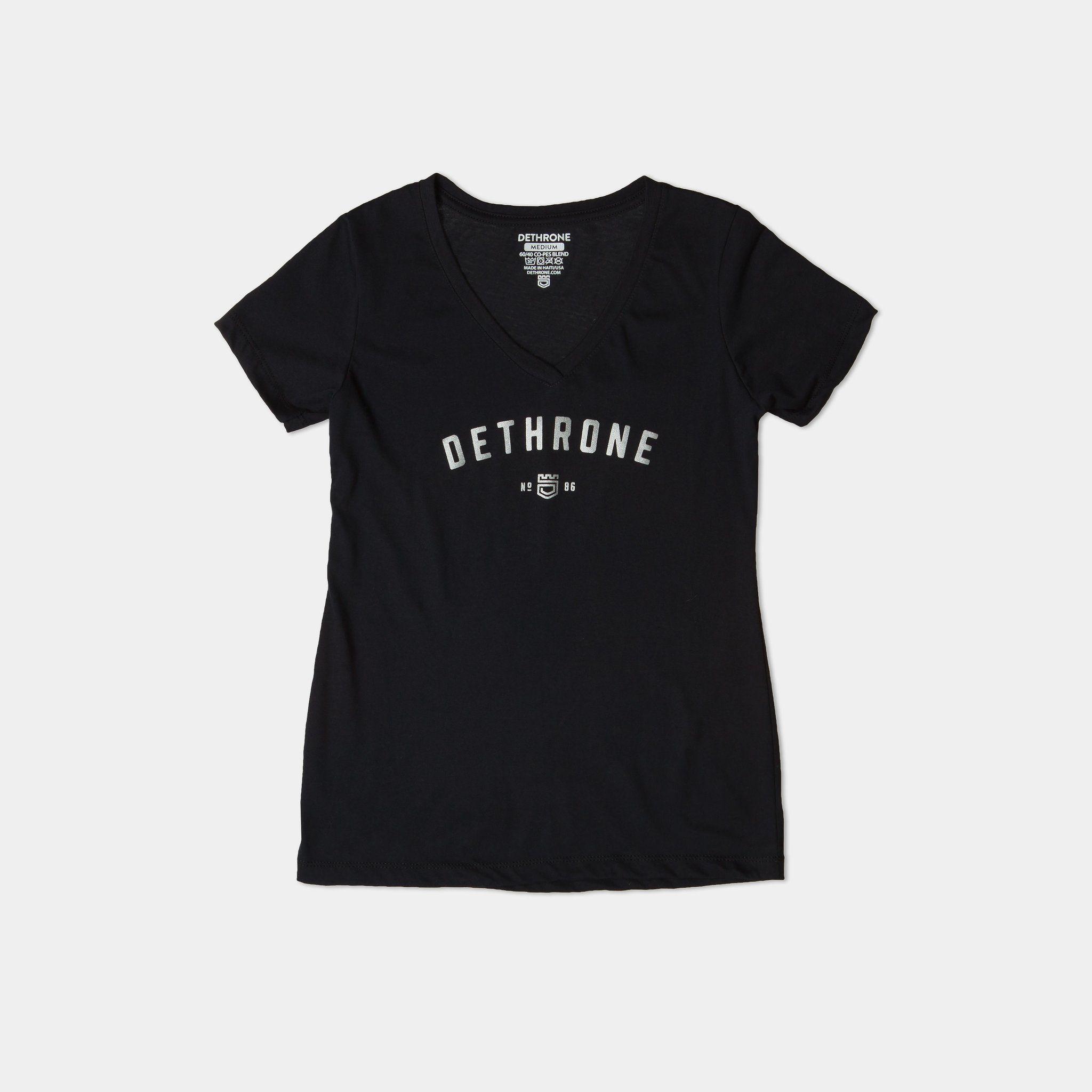 Dethrone Logo - CIVILIZE TEE - Women's