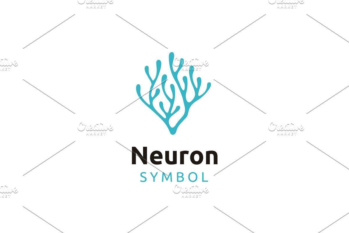 Neuron Logo - Neuron Nerve or Seaweed logo design