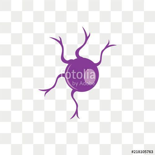 Neuron Logo - Neuron vector icon isolated on transparent background, Neuron logo ...