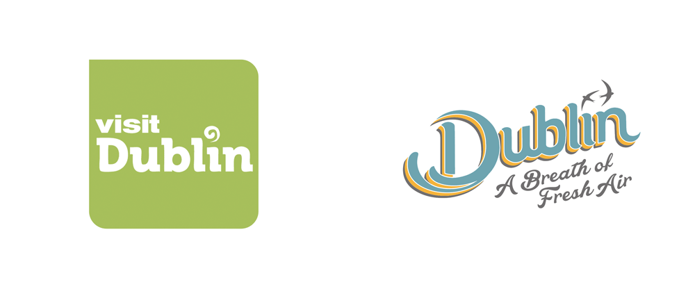 Dublin Logo - Brand New: New Logo for Dublin Tourism by Annie Atkins