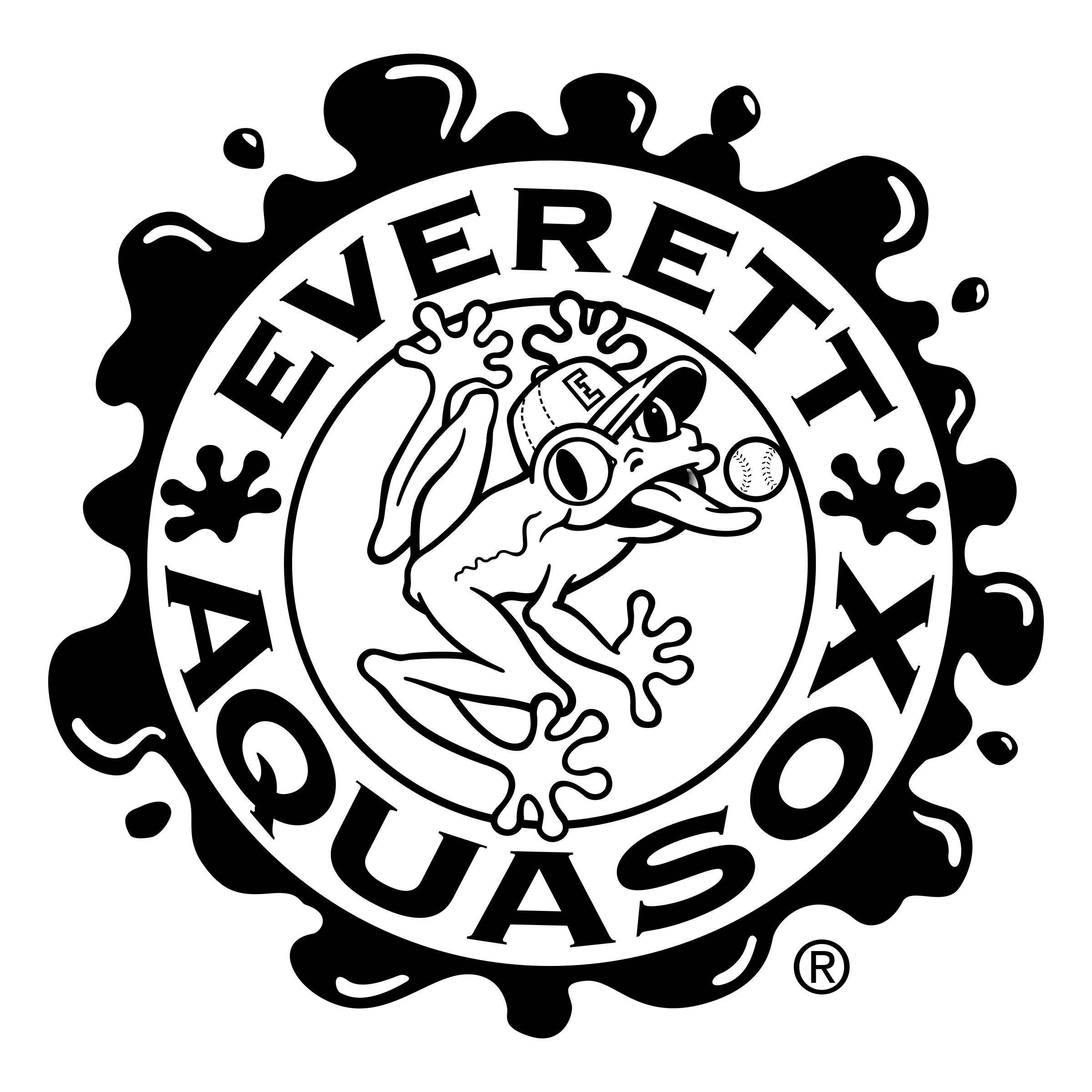 AquaSox Logo - Everett AquaSox Logo PNG Transparent & SVG Vector - Freebie Supply