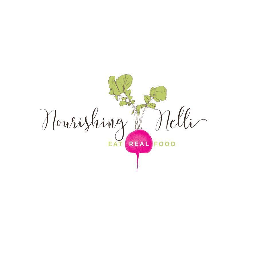 Radish Logo - Nourishing Nelli | Logo concept & design by Friendly Label #hand ...