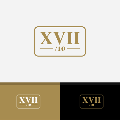 XVII Logo - Creating a luxurious, chic menswear brand. Logo & brand identity