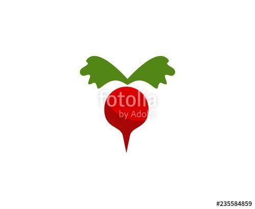 Radish Logo - Radish Logo Stock Image And Royalty Free Vector Files On Fotolia