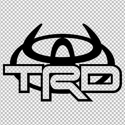 Cruiser Logo - TOYOTA TRD HORNS LOGO DECAL VINYL STICKER 4RUNNER TUNDRA LAND CRUISER TACOMA
