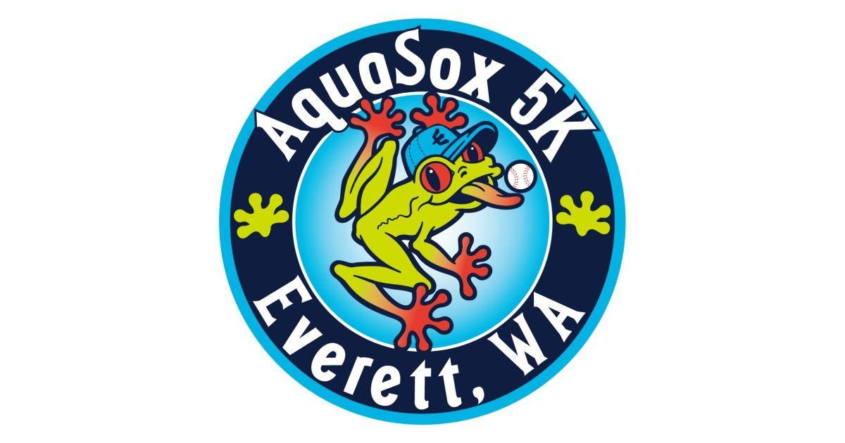 AquaSox Logo - Everett AquaSox 5K