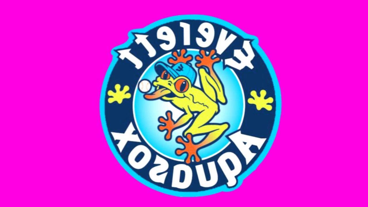 AquaSox Logo - Everett Aquasox logo chroma