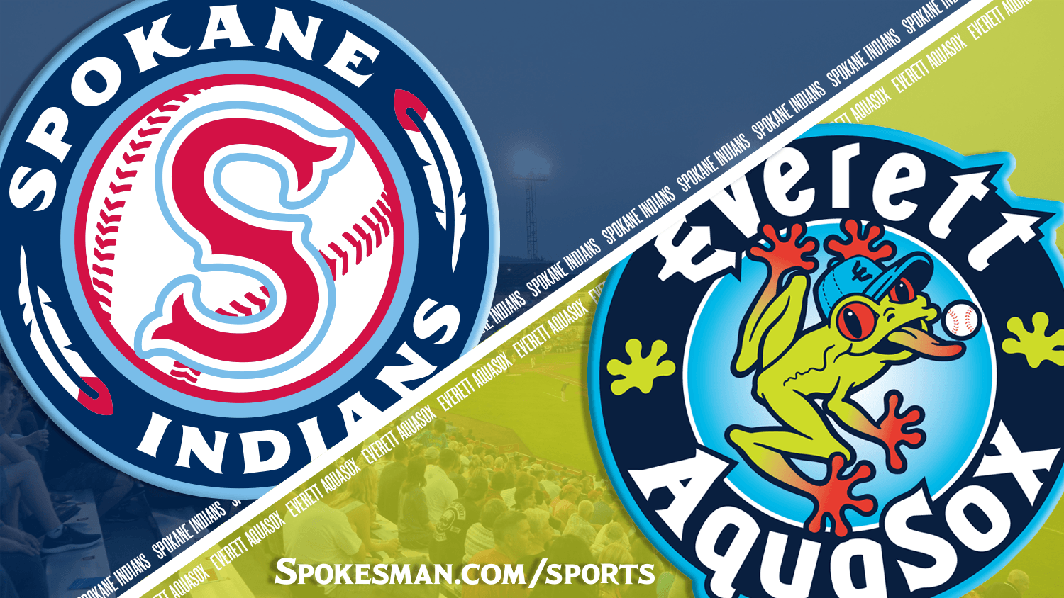 AquaSox Logo - NWL Playoffs: Curtis Terry drives in 4 to lead Spokane Indians over ...