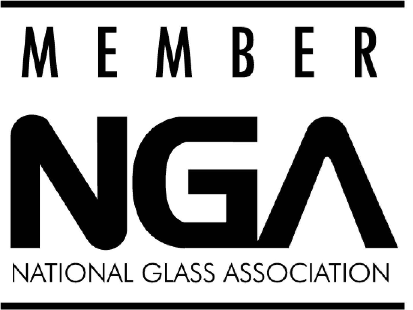 Nga Logo - NGA Logo LG's Glass