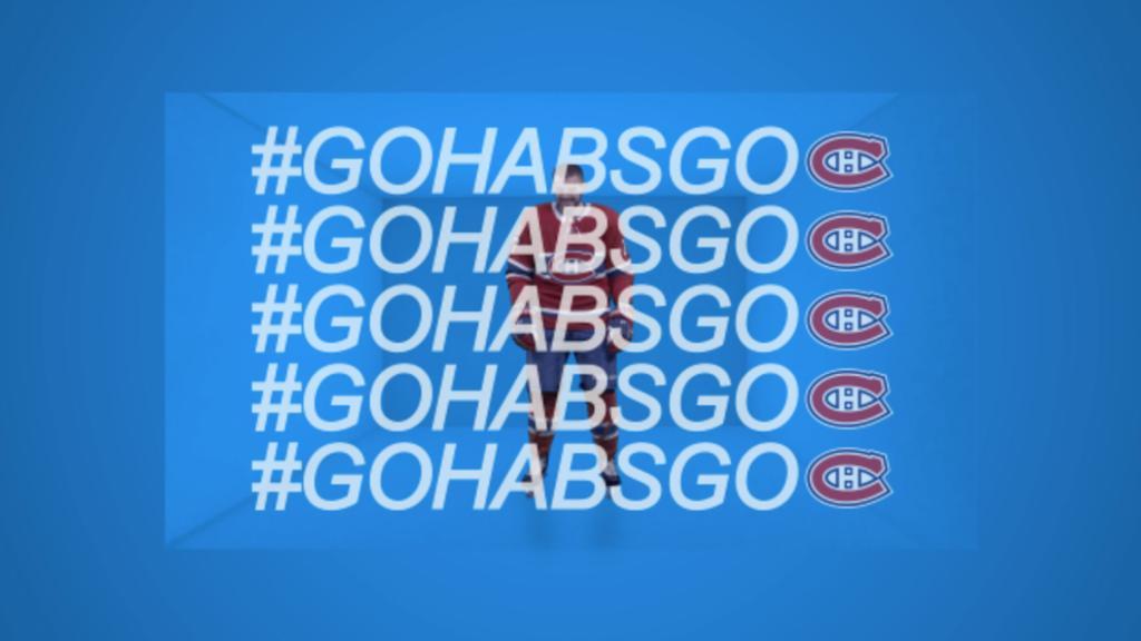 Habs Logo - You can now add a Habs logo to your hockey tweets with #GoHabsGo