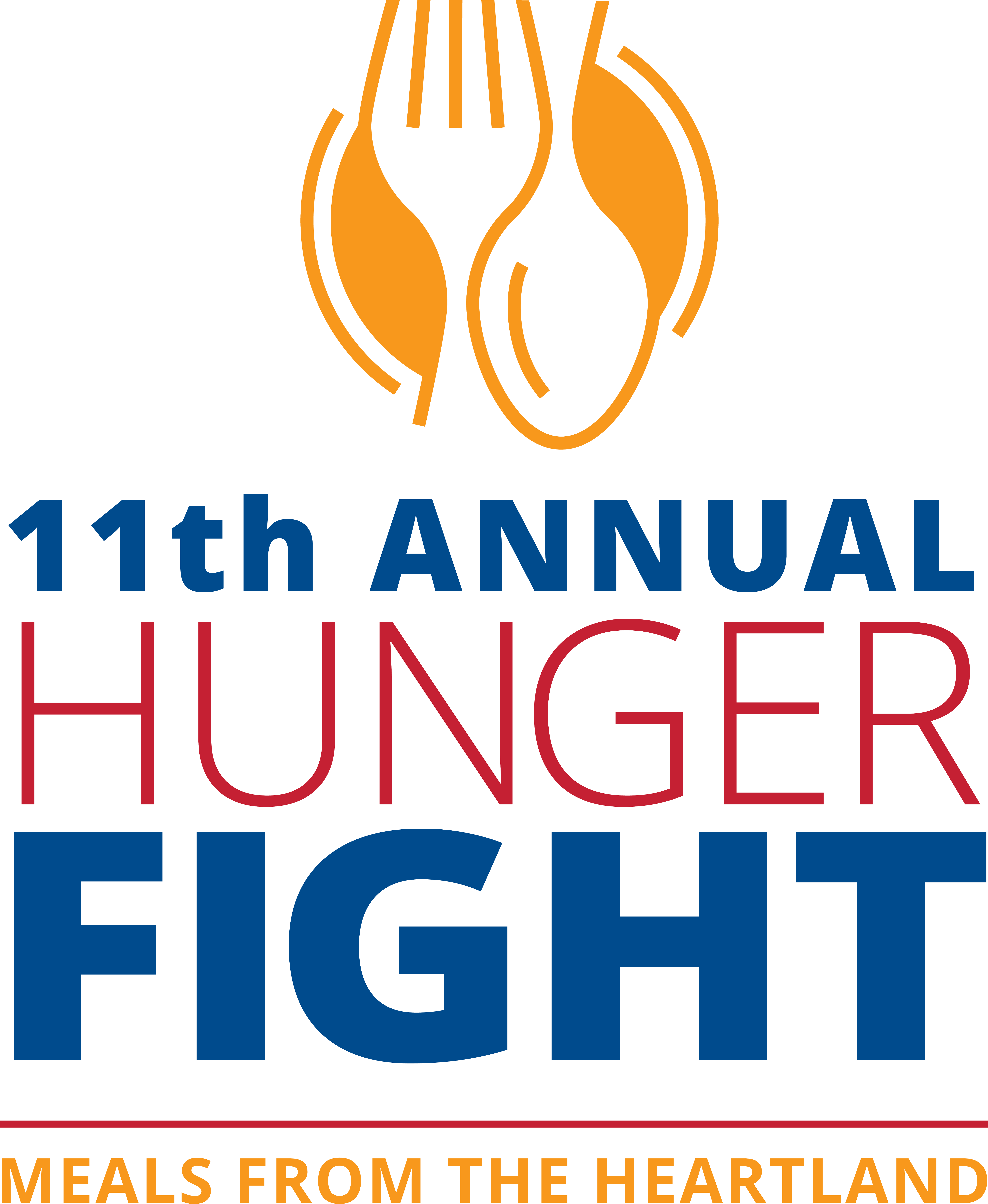 Heartland Logo - 11th Annual Hunger Fight Logo - Meals from the Heartland