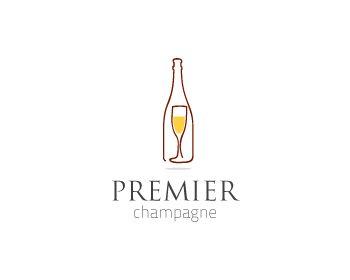 Champagne Logo - Logo design entry number 50 by kabil_lopez. Premier Champagne logo