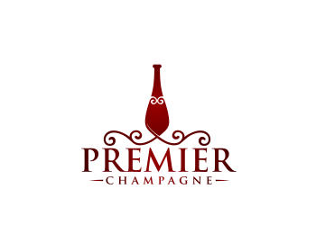 Champagne Logo - Logo design entry number 112 by masjacky. Premier Champagne logo