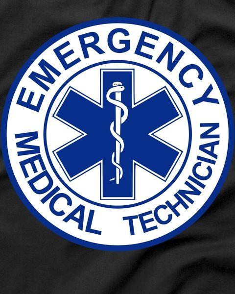 EMT Logo - EMT Emergency Medical Technician Logo T-Shirt