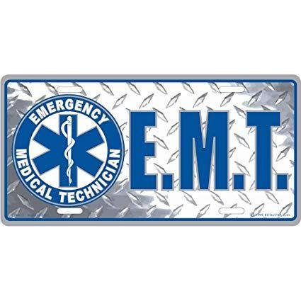 EMT Logo - EMT Logo License Plate