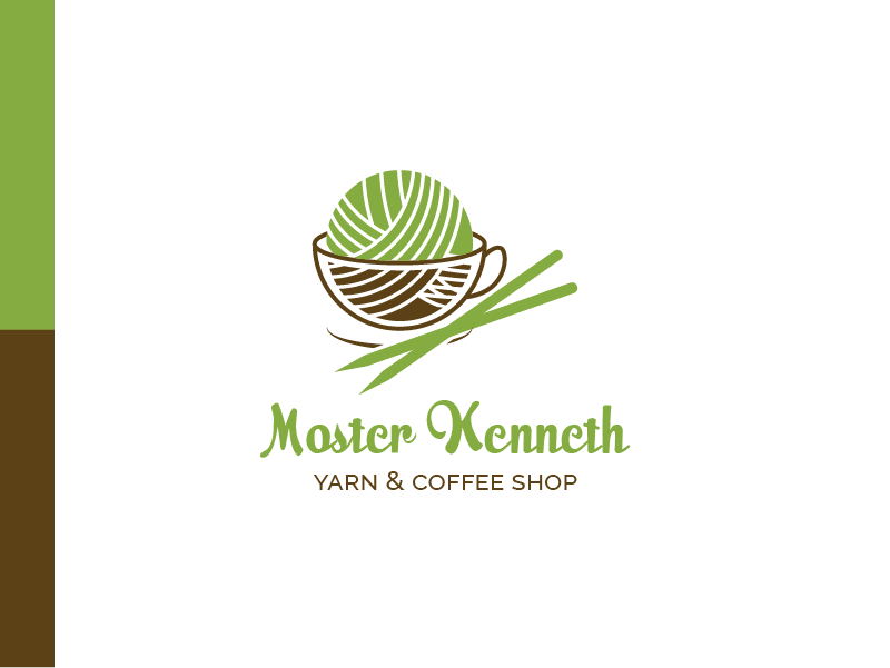 Yarn Logo - Bold, Playful, Yarn Logo Design for Moster Kenneth by Ceri Tran ...