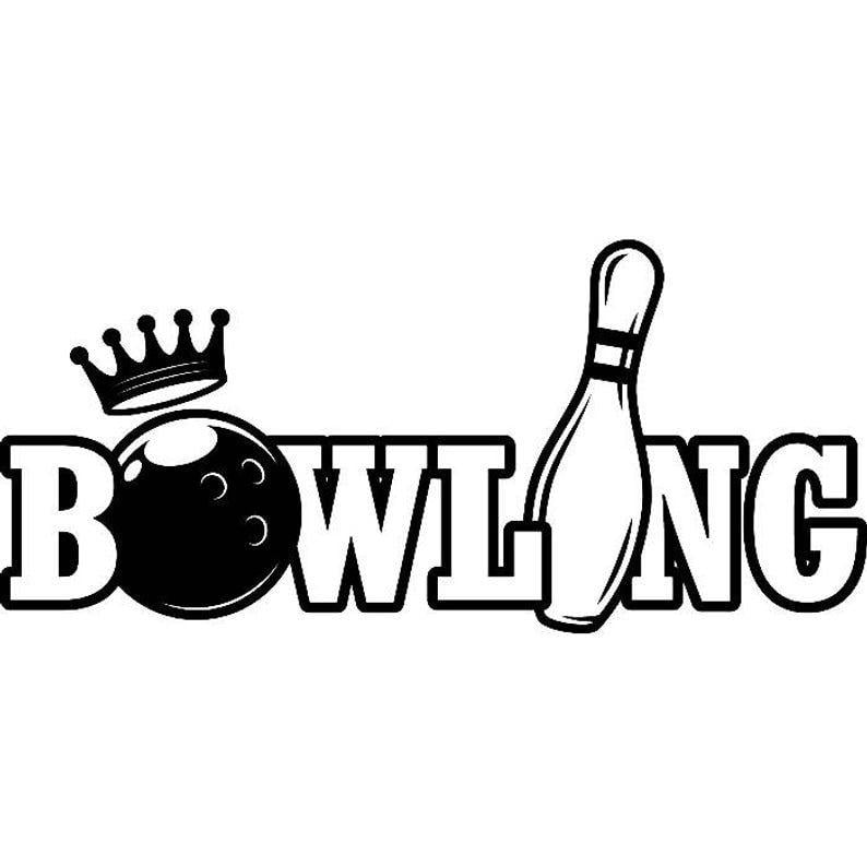 Bowling Logo - Bowling Logo #8 Ball Pin Sports Bowl Game Bowler Alley Strike Tournament  Competition League Logo .SVG .EPS .PNG Clipart Vector Cricut Cut