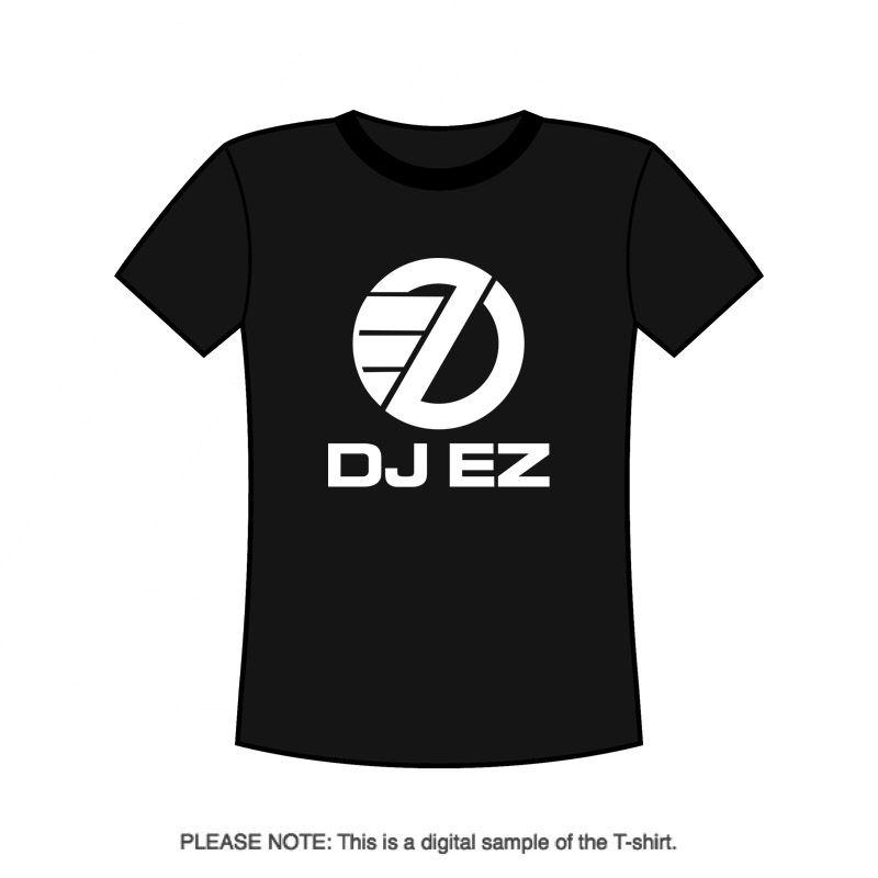 EZ Logo - Official DJ EZ Big Logo T Shirt