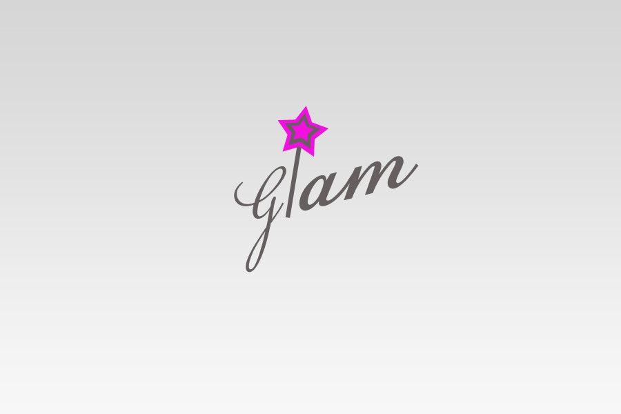 Glam Logo - Entry by UPSTECH135 for Logo Design for Glam Cosmetics Tagline